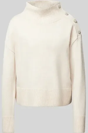 Oui Strickpullover mit Rollkragen in , Größe 38
