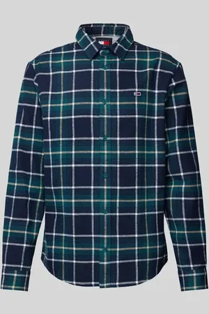 Tommy Hilfiger Freizeithemd mit Label-Stitching in , Größe S