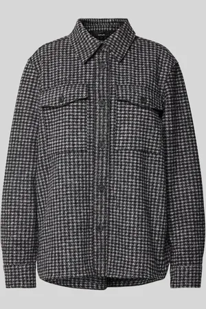 Opus Regular Fit Hemdjacke mit Kentkragen Modell 