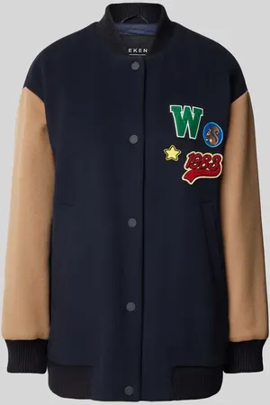 Max Mara Jacke mit Motiv-Patches Modell 
