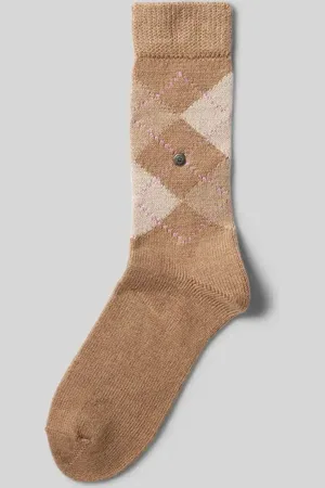 Burlington Socken mit Label-Detail Modell 
