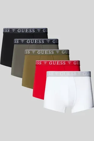 Guess Trunks mit Label-Bund im 5er-Pack in , Größe S