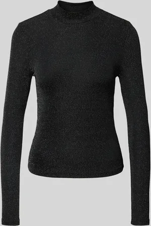 Jake*s Longsleeve mit Stehkragen in , Größe XS