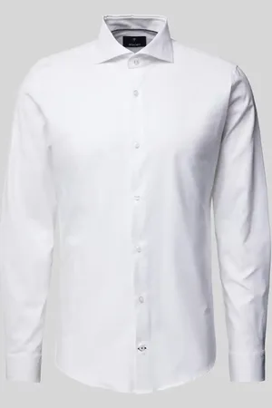 JOOP! Slim Fit Business-Hemd mit Haifischkragen Modell 