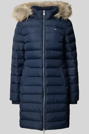 Tommy Hilfiger Steppmantel mit Kunstfellbesatz Modell 