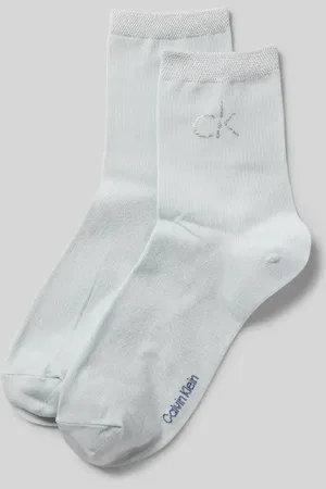 Calvin Klein Socken mit Label-Print im 2er-Pack in , Größe 35-38