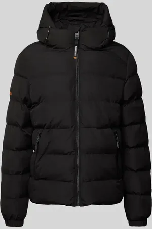 Superdry Steppjacke mit Reißverschlusstaschen in , Größe L