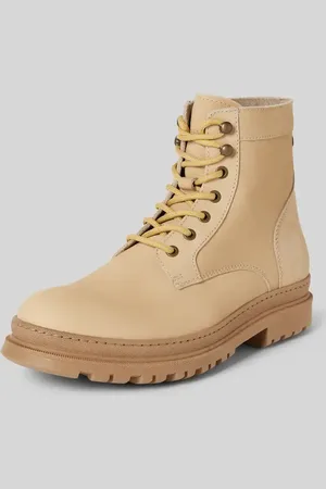 JACK & JONES Schnürstiefel mit Label-Detail Modell 