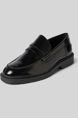 JACK & JONES Penny-Loafer aus Leder mit Schaftbrücke in , Größe 43