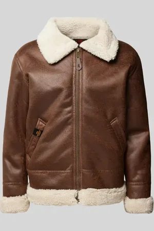 Alpha Industries Bomberjacke mit Umlegekragen Modell 