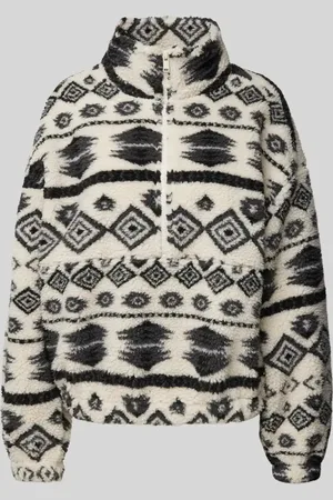 ONLY Sweatshirt mit kurzem Reißverschluss Modell 