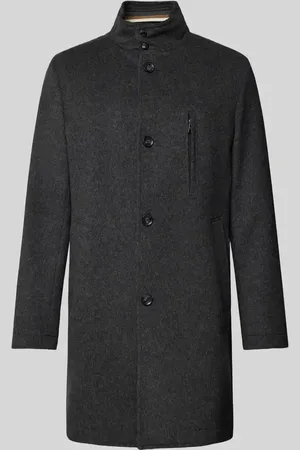 HUGO BOSS Mantel mit Stehkragen Modell 
