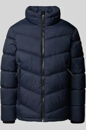 TOM TAILOR Regular Fit Steppjacke mit verstaubarer Kapuze in , Größe L