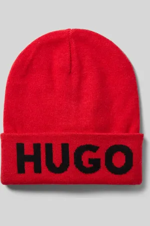 HUGO BOSS Beanie mit Label-Print in , Größe 140