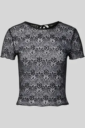 ONLY Slim Fit Top mit zartem Muster Modell 