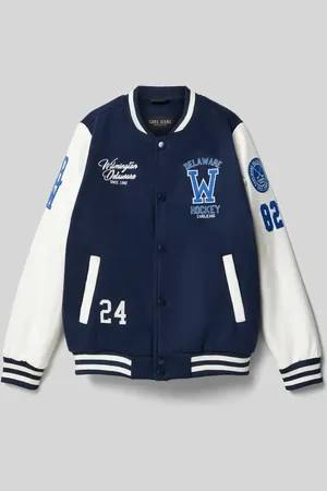 Cars College-Jacke mit Stitching-Details Modell 