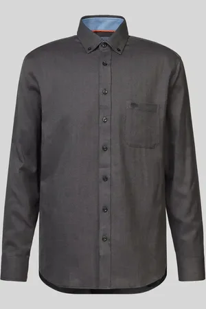 Fynch-Hatton Freizeithemd mit Button-Down-Kragen Modell 