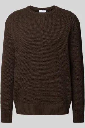 SELECTED Strickpullover mit gerippten Abschlüssen Modell 