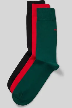 HUGO BOSS Socken mit Label-Stitching im 3er-Pack in , Größe 39-42