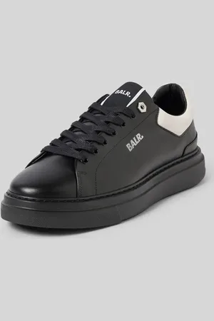 BALR. Low Top Sneaker aus Leder mit Label-Print Modell 