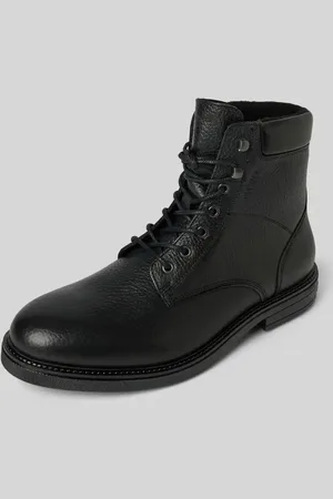 Tommy Hilfiger Lederboots mit Label-Details in , Größe 40