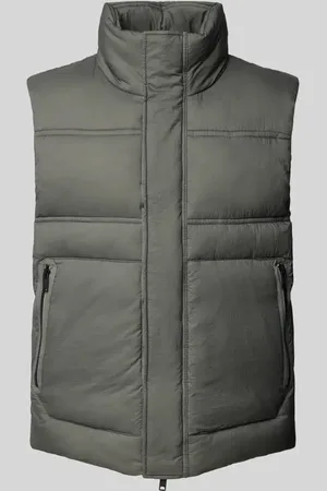 HUGO BOSS Weste mit Stehkragen Modell 