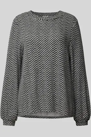 TOM TAILOR Regular Fit Langarmshirt mit Rundhalsausschnitt in , Größe S