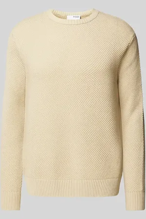 SELECTED Strickpullover mit gerippten Abschlüssen Modell 