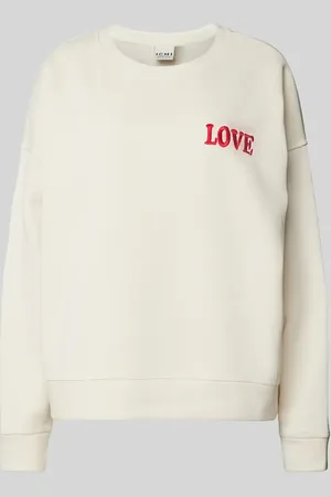 Ichi Sweatshirt mit Motiv-Stitching Modell 