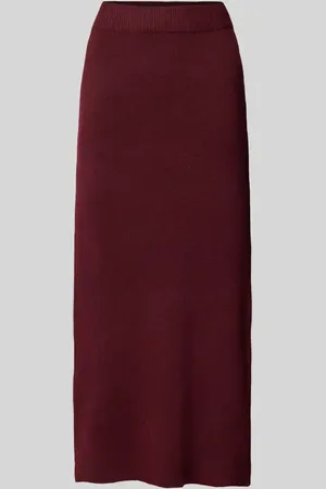 VERO MODA Fließender Midi-Strickrock mit Gehschlitz Modell 
