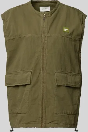 American Vintage Weste mit Reißverschluss Modell 