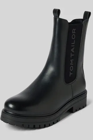 TOM TAILOR Stiefel mit mit großem Label-Schriftzug in , Größe 41