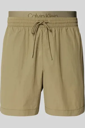 Calvin Klein Regular Fit Badeshorts im Double-Layer-Look in , Größe S