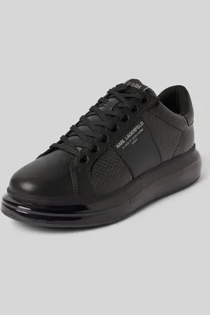 Karl Lagerfeld Ledersneaker mit Label-Schriftzug Modell 