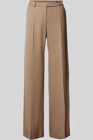 Windsor Slim Fit Stoffhose mit Bügelfalten in , Größe 36