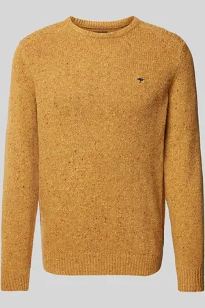 Fynch-Hatton Strickpullover aus Woll-Mix mit Rundhalsausschnitt in , Größe L