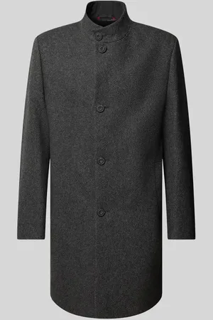HUGO BOSS Mantel mit Stehkragen Modell 