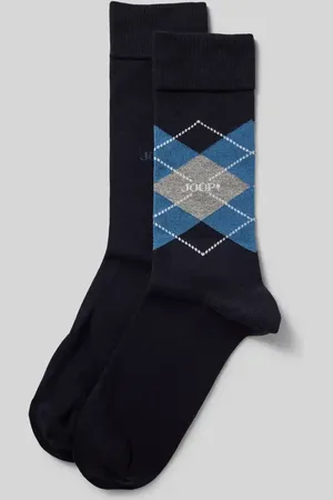 JOOP! Socken mit geripptem Abschluss im 2er-Pack in , Größe 39-42