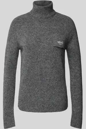 Liu Jo Strickpullover mit Label-Stitching in , Größe M