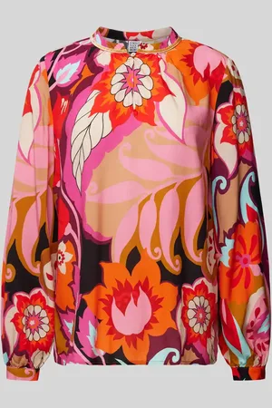 Emily van den Bergh Regular Fit Bluse mit Schleifen-Detail in , Größe 38
