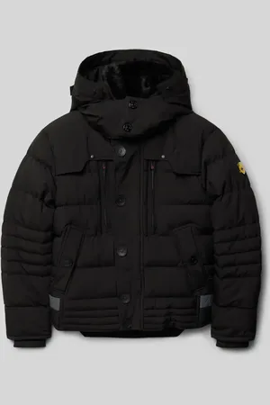 Wellensteyn Regular Fit Steppjacke mit Label-Detail Modell 