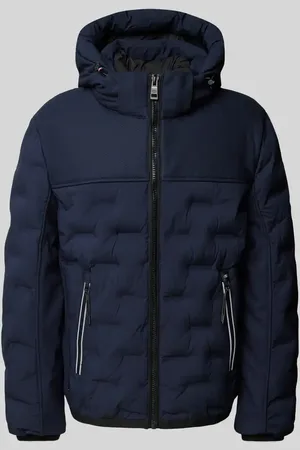 TOM TAILOR Hybrid Jacke mit abnehmbarer Kapuze in , Größe XL