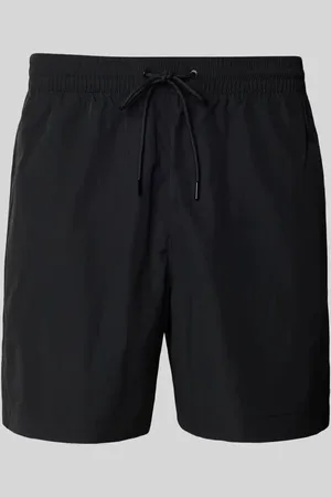 Calvin Klein Regular Fit Badeshorts im Double-Layer-Look in , Größe S