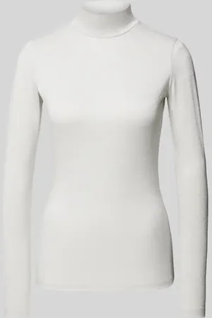 HUGO BOSS Slim Fit Longsleeve mit Stehkragen Modell 
