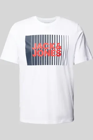 JACK & JONES T-Shirt mit Label-Print Modell 