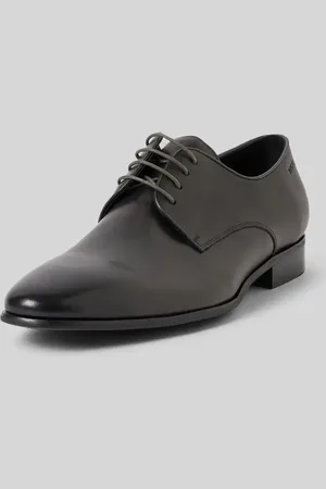 Digel Schnürschuhe aus Leder mit Label-Detail in , Größe 42