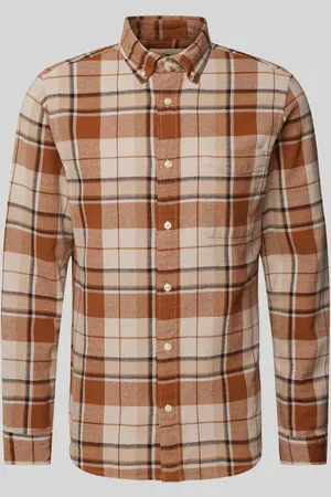 JACK & JONES Regular Fit Freizeithemd mit Button-Down-Kragen Modell 