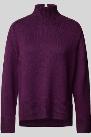 TOM TAILOR Regular Fit Strickpullover aus weichem Viskose-Mix mit Stehkragen in , Größe XS