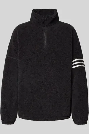 adidas Fleecepullover mit überschnittenen Schultern in , Größe S