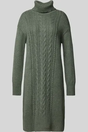 TOM TAILOR Regular Fit Strickkleid mit Rollkragen in , Größe 38